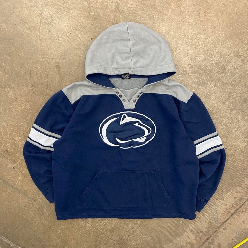 Vintage Penn State Nittany Lions 2000s Colosseum College Hoodie Size XXL